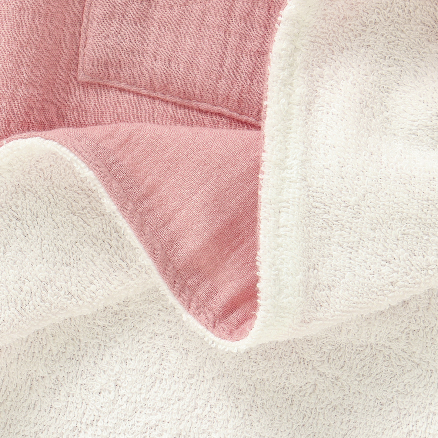 Hooded Beach Towel - Coral Pink (6-10 Years)