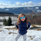 Cleo - Baby Blue Mirrored Kids Sunglasses