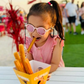 Cleo - Baby Pink Mirrored Kids Sunglasses