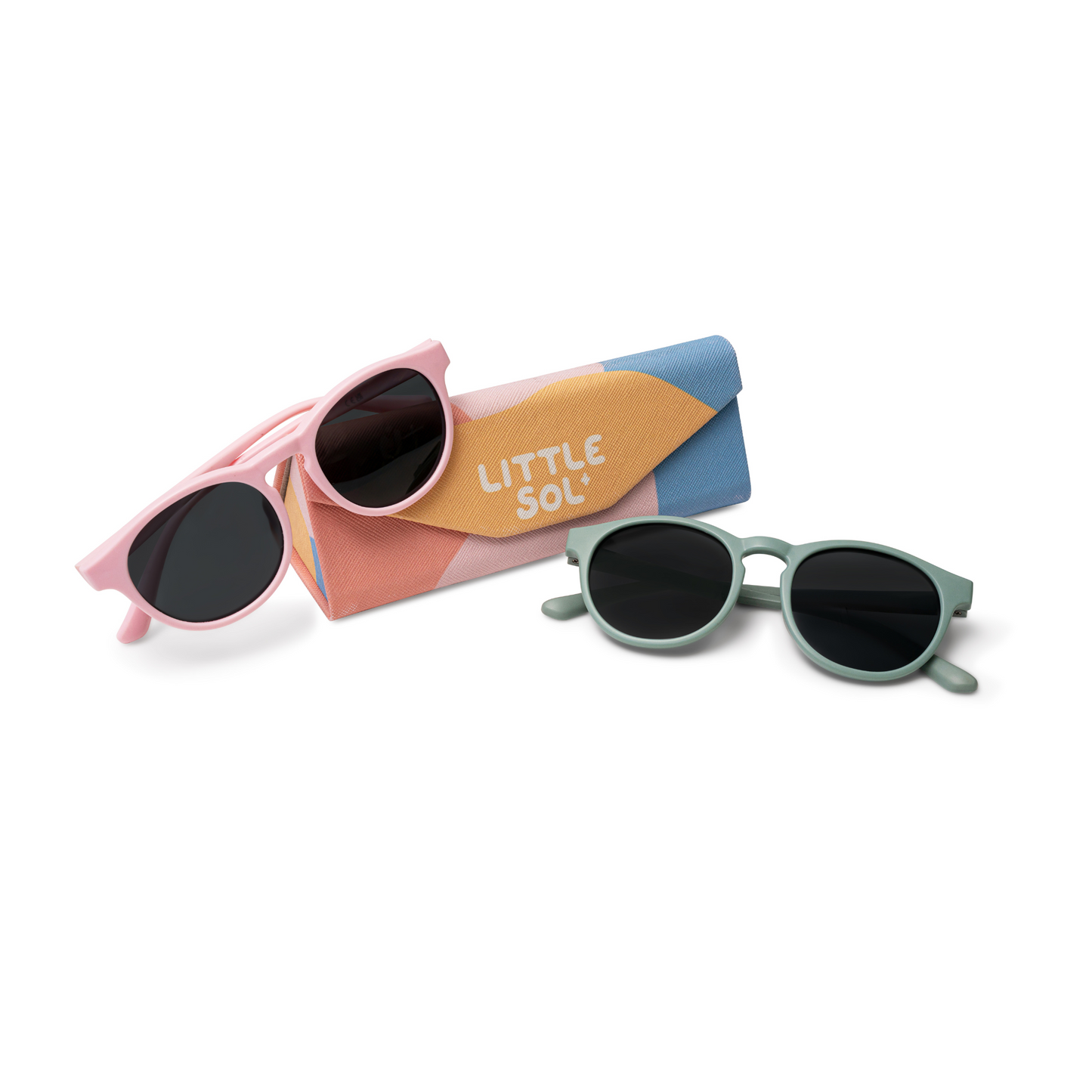 Sydney - Granite Green Kids Sunglasses