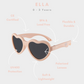 Ella - Blush Pink Baby Sunglasses