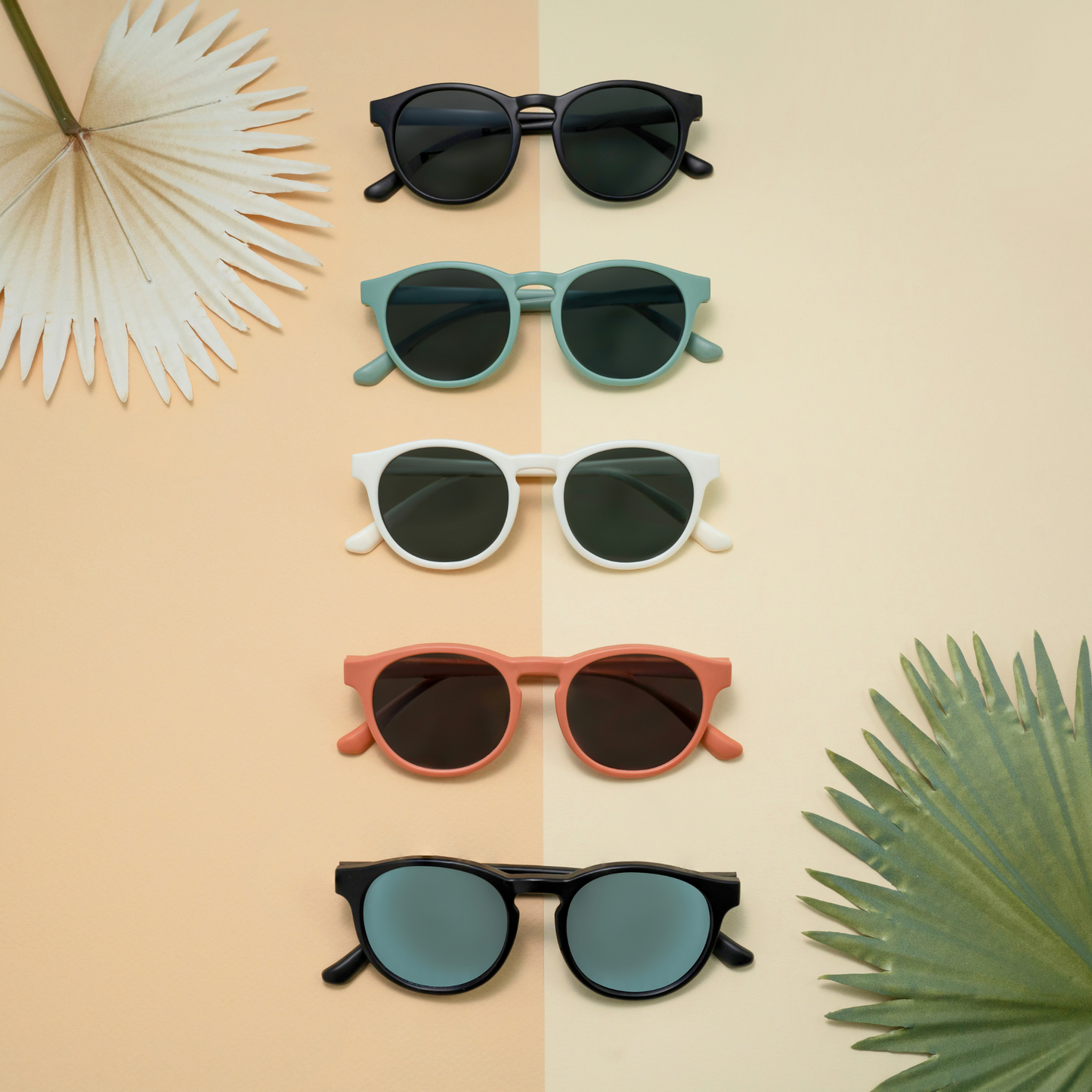 Sydney - Black Mirrored Kids Sunglasses