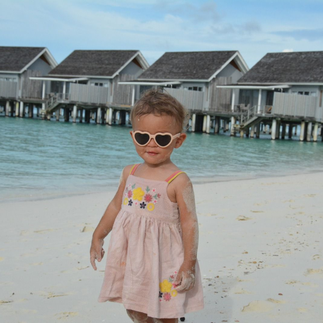 Ella - Blush Pink Baby Sunglasses