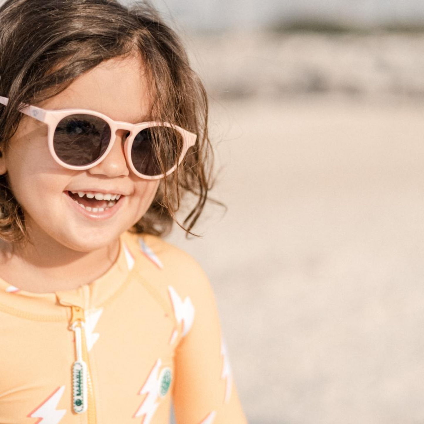 Sydney - Soft Pink Kids Sunglasses