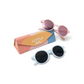 Cleo - Baby Pink Mirrored Kids Sunglasses