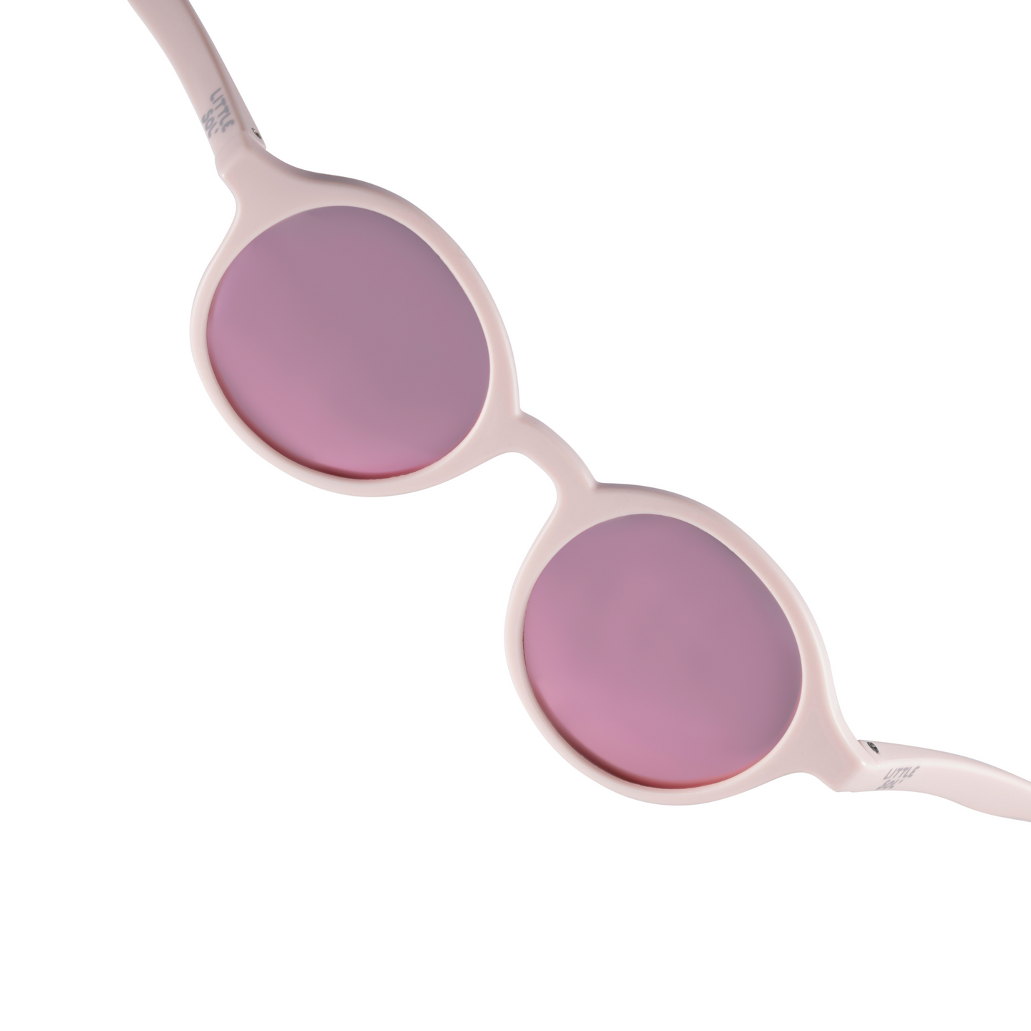 Cleo - Baby Pink Mirrored Kids Sunglasses