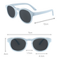 James - Blue Mist Baby Sunglasses