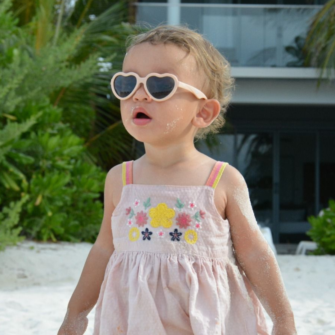 Ella - Blush Pink Baby Sunglasses