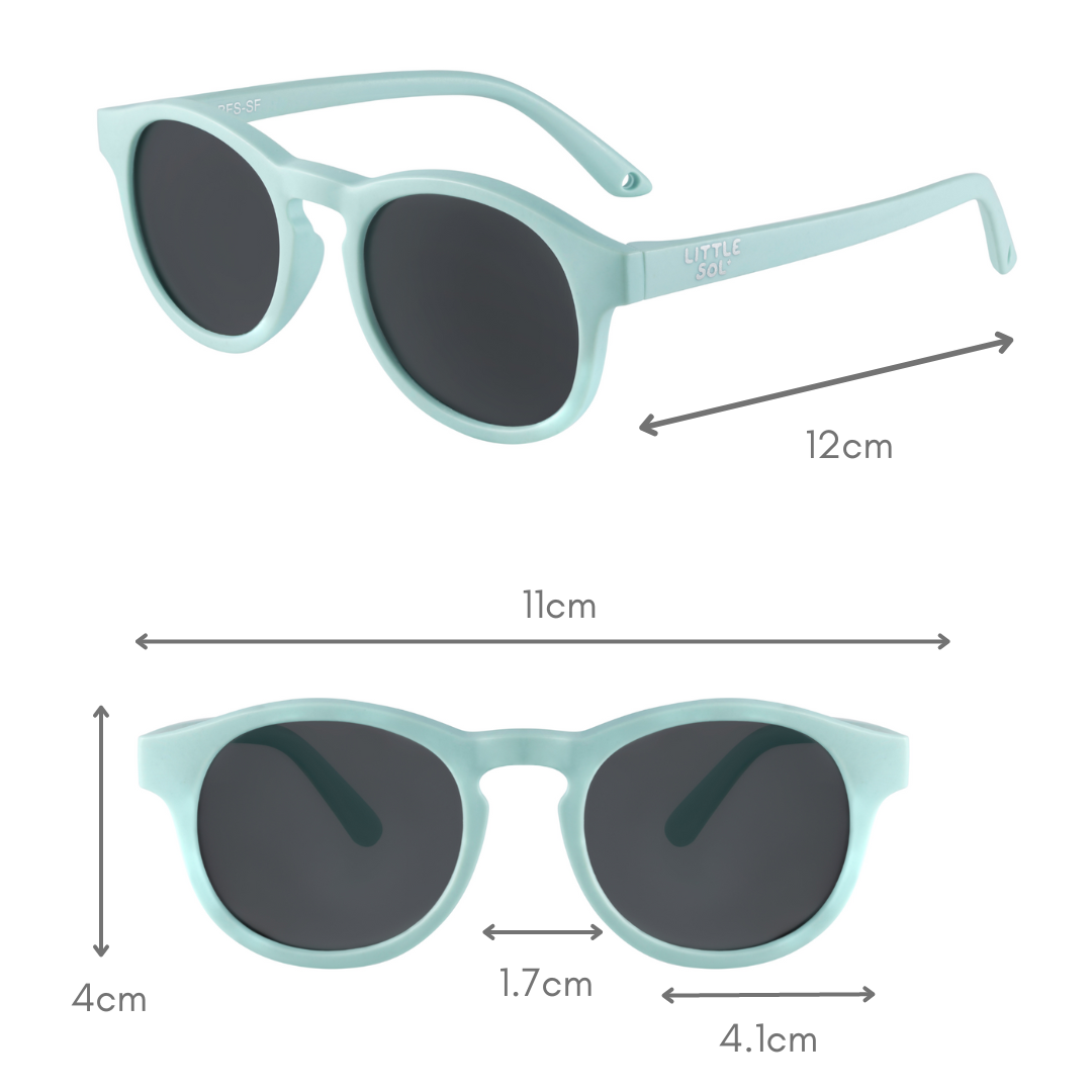 James - Seafoam Baby Sunglasses