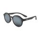 Cleo - Black Mirrored Kids Sunglasses