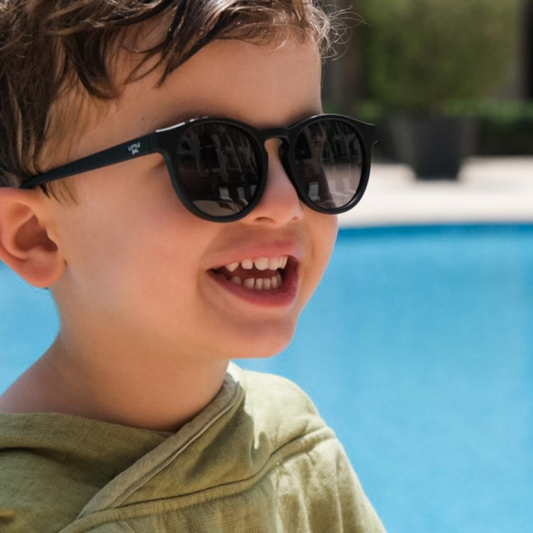 Sydney - Kids Black Sunglasses