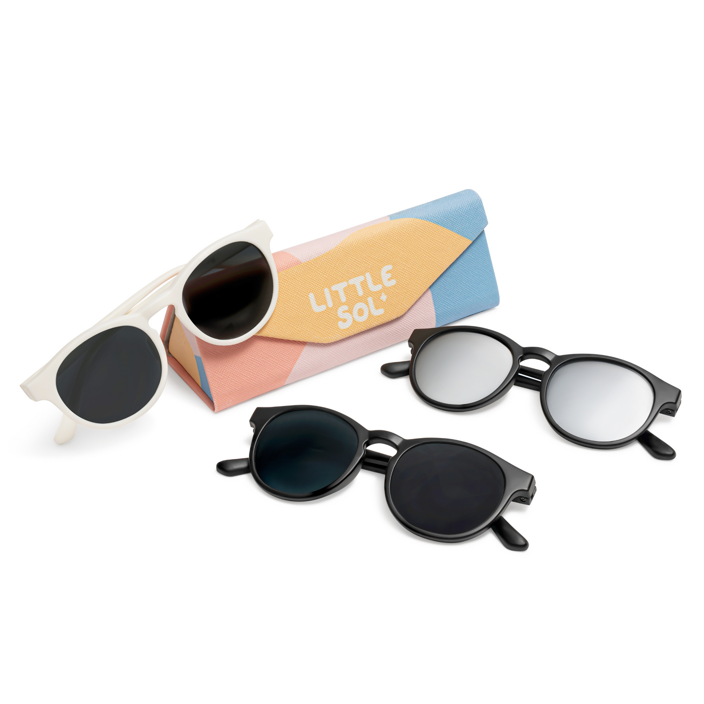 Sydney - Kids Black Sunglasses