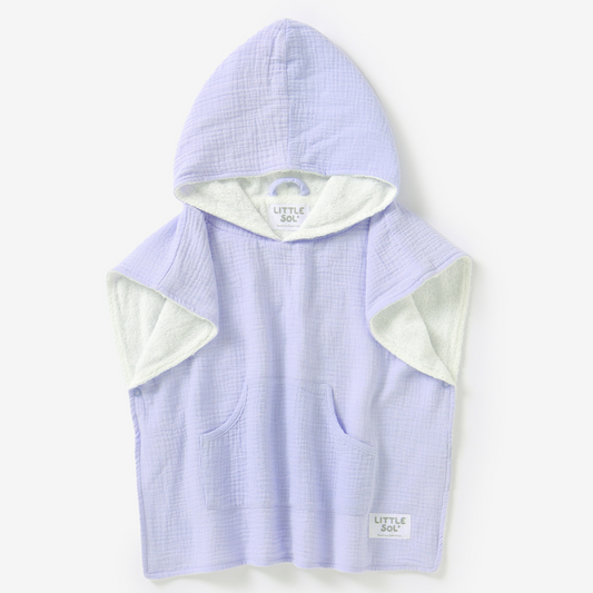 Hooded Beach Towel - Periwinkle (0-2 Years)